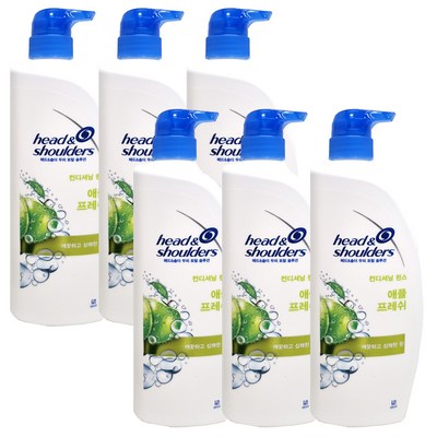 헤드앤숄더 애플 프레쉬 두피 트리트먼트 850ml (6개)_이미지