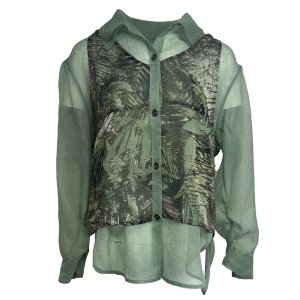 데시데 프린트베스트핏 레이어드 샤블라우스 DPS518_이미지