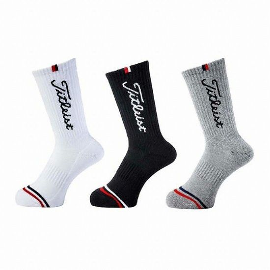 타이틀리스트 은이온 긴목 골프양말 TSMS1697_이미지