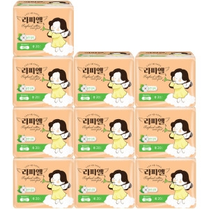 라파엘 팬티라이너 롱 20개 (10팩(200개))_이미지