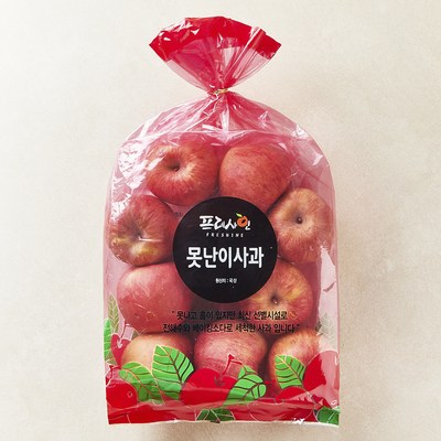 프레샤인 못난이사과 (3kg,1개)_이미지