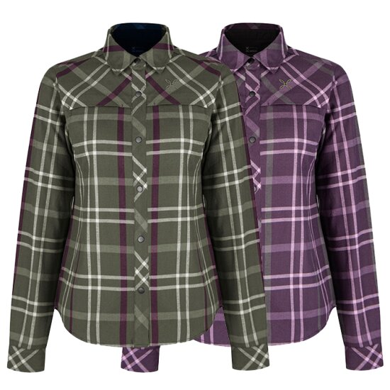 몬츄라 체크 셔츠 MQLC74W_이미지