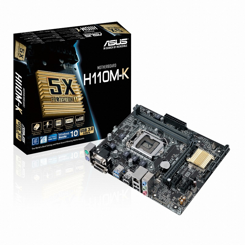 ASUS H110M-K 인텍앤컴퍼니