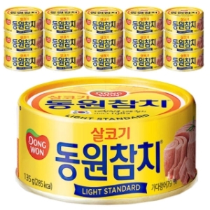 동원F&B 라이트 스탠다드 참치 135g (16개)