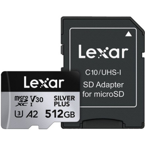 Lexar Micro SD Professional SILVER PLUS 해외구매 (512GB)_이미지