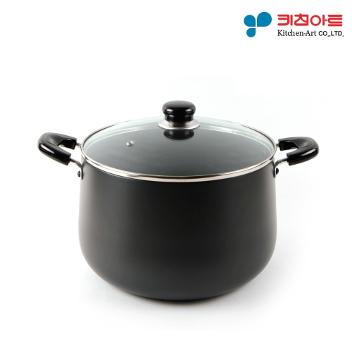 키친아트 쥬노 블랙 경질 곰솥 (22cm)_이미지