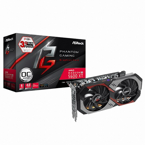 ASRock Phantom Gaming D2 라데온 RX 5600 XT OC D6 6GB 디앤디컴