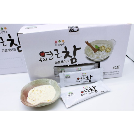 예그린식품 우리 연근참 콘플레이크 40개입 800g (1개)_이미지