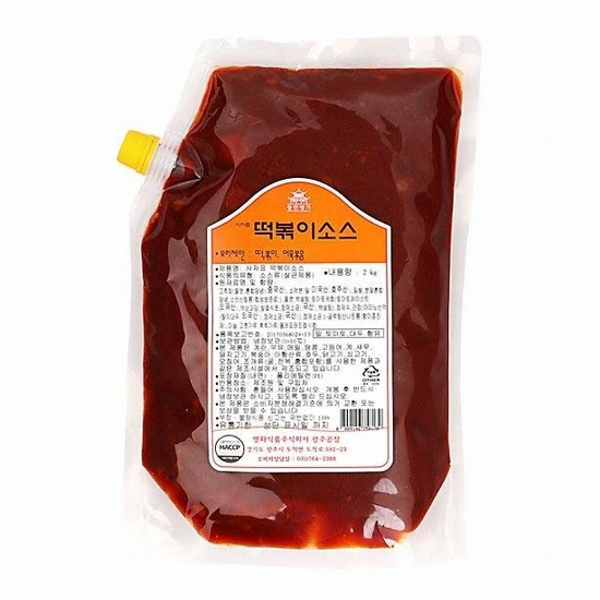 영화식품 사자표 떡볶이 소스 2kg (6개)_이미지