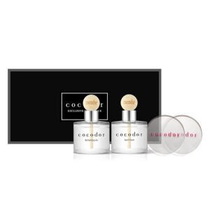 코코도르 디퓨저 50ml 2개입 선물세트 차량용