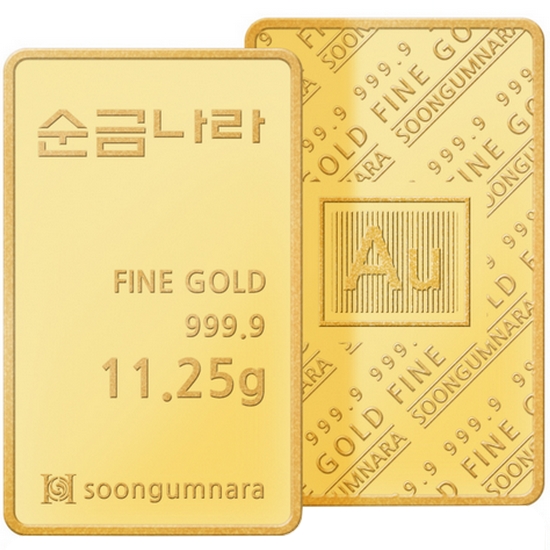순금나라 24K 3돈 미니 골드바 11.25g (1개)_이미지