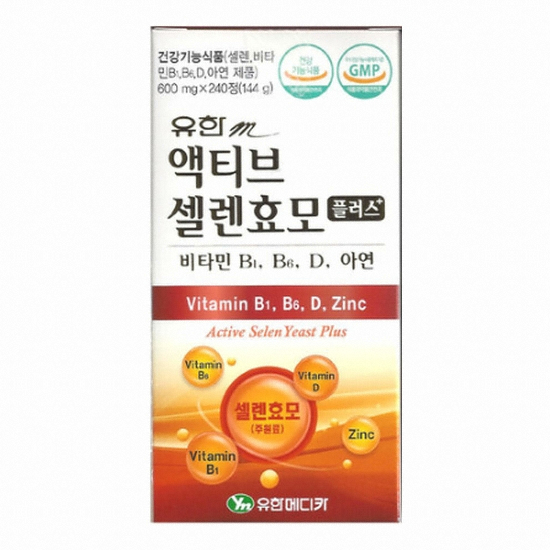 액티브 셀렌 효모 플러스 240정