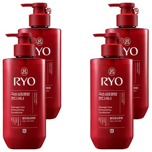 아모레퍼시픽 려 함빛 극손상&영양 컨디셔너 480ml (4개)