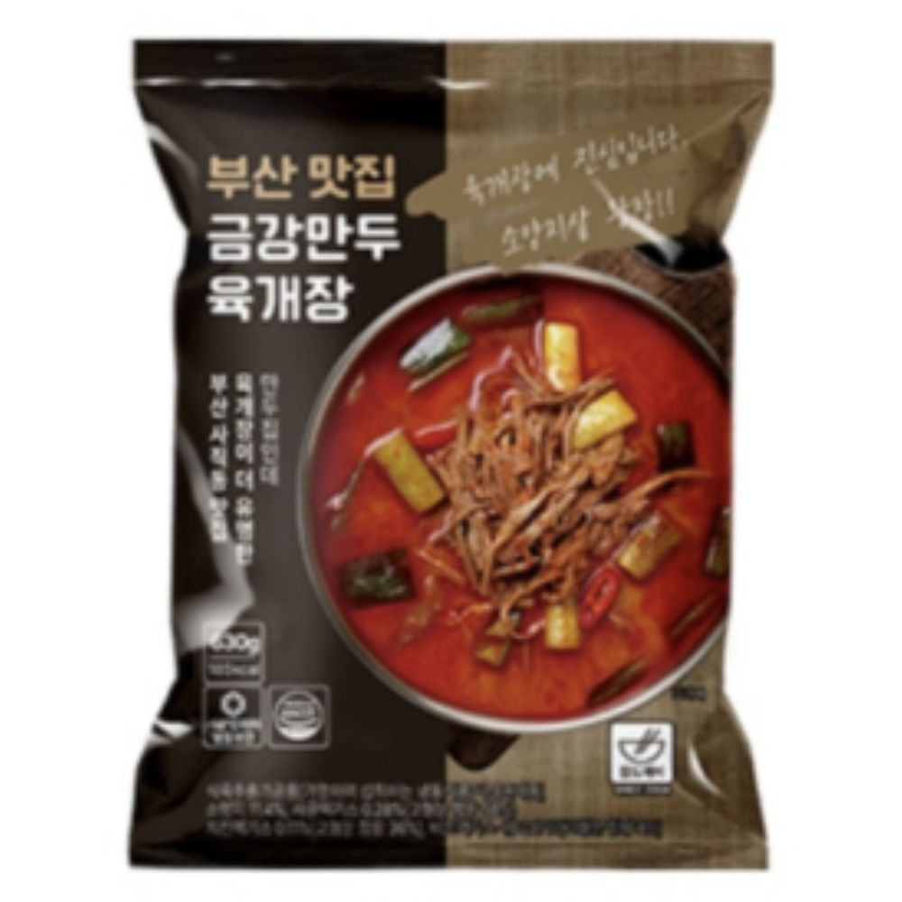 참도깨비푸드 금강만두 육개장 630g (4개)_이미지