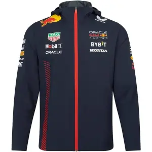  에스티오 Ca re Red 레드 Bull Racing F1 2023 팀 레인 재킷 M , Night Sky 스카이 109368