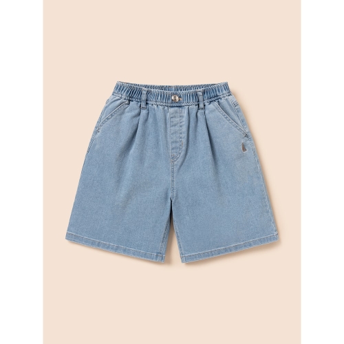 삼성물산 빈폴키즈 Essential 쿨데님 반바지 스카이 블루 BI6325UE2Q