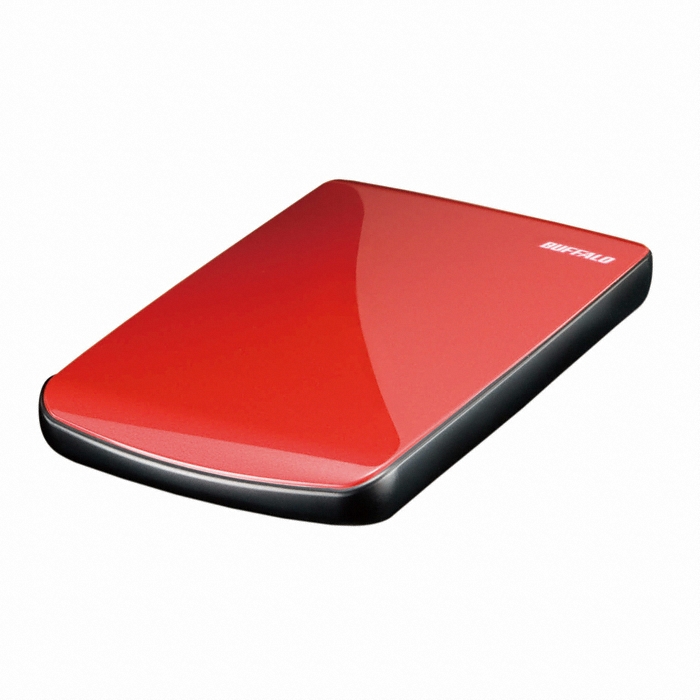 BUFFALO MiniStation Lite HD-PEU2 레드 (160GB)_이미지