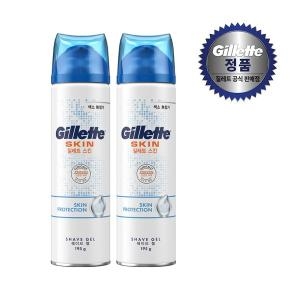 질레트 스킨텍 젤 195g (2개)_이미지