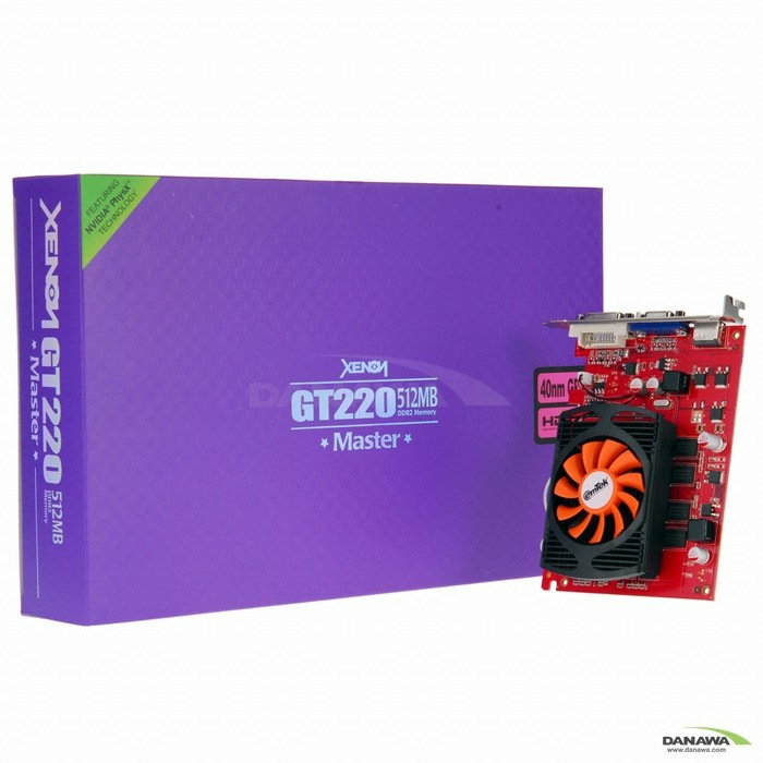 이엠텍 XENON 지포스 GT220 Master HDMI D2 512MB_이미지