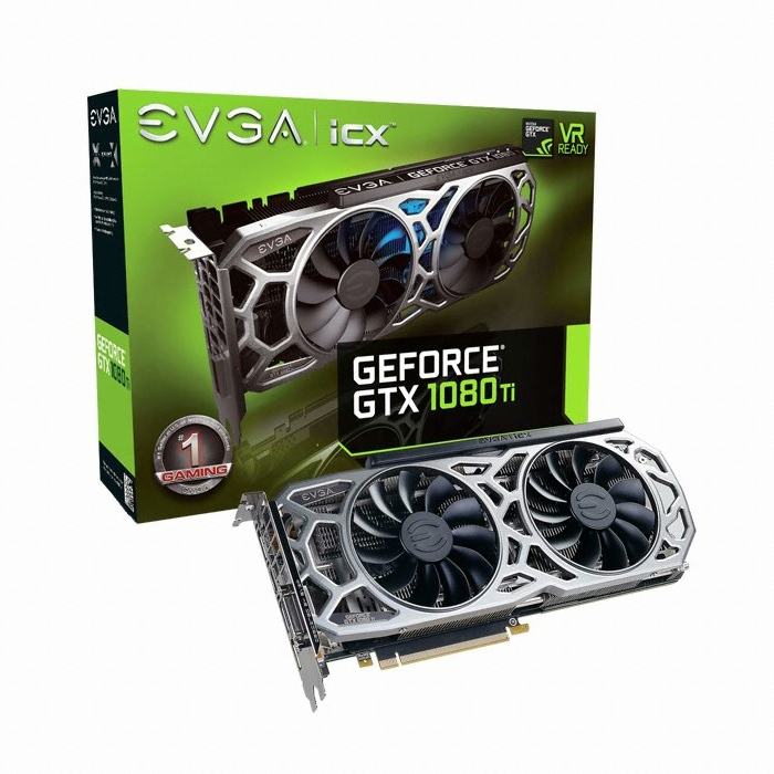 EVGA ������ GTX1080 Ti SC2 GAMING D5X 11GB (�������)