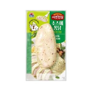사조대림 소스에 퐁닭 바질크림 130g (12개)_이미지