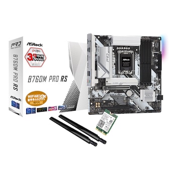 <b>ASRock</b> <b>B760M</b> Pro RS D5 + WiFi6E 모듈 패키지 디앤디컴
