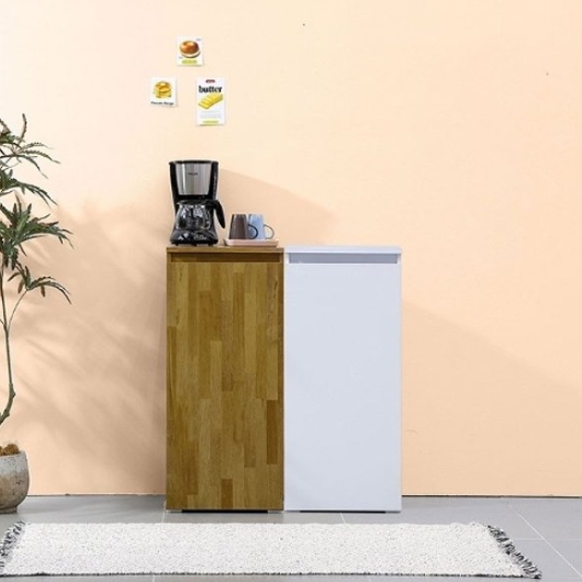 텐스페이스 루토 틈새 도어 수납장 300