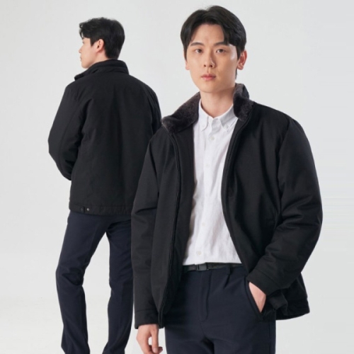 랜더스 루페코리아 투 레이어 패딩 방한 점퍼 JK780W 블랙