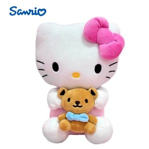 산리오 헬로키티 프렌즈 25cm 애착 고양이 동물 인형_이미지