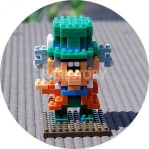 나노블럭 나노블럭  도쿄디즈니리조트 이상한 나라의 엘리스-모자장수  나노블럭,카와다나노블럭,나노블럭_이미지