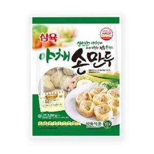 삼육유기농자연식품 야채 손만두 1kg [1개]