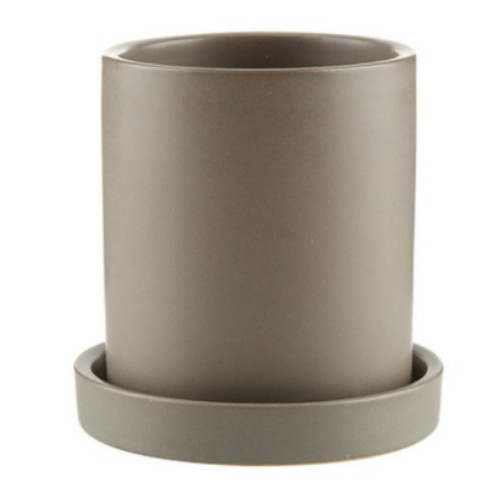 삼호유리 글라스코 모노톤 모던 무광 화분 특대_이미지