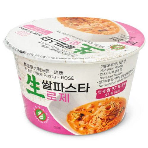 한국면가 생 쌀파스타 로제 200g이미지입니다. 누르면 해당 게시물로 새창이동합니다.
