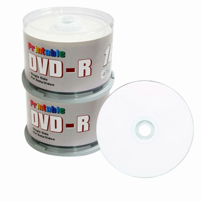 멜로디 DVD-R 4.7GB 16x 프린터블 케익 (2 x 50장)