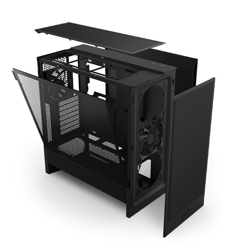 NZXT H5 Flow V2 브라보텍 (매트 블랙)_이미지