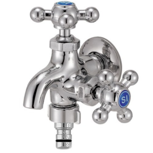 에스아이메탈 십자 두갈래 수도꼭지 왕분리형 냉수이미지입니다. 누르면 해당 게시물로 새창이동합니다.