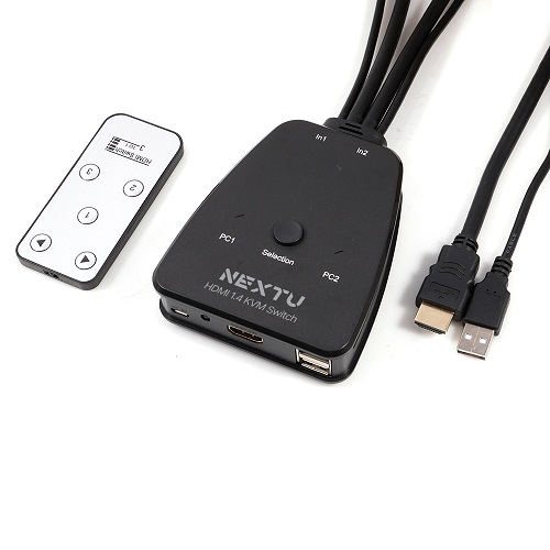 이지넷유비쿼터스 NEXTU 6902KSW 2:1 KVM 스위치_이미지