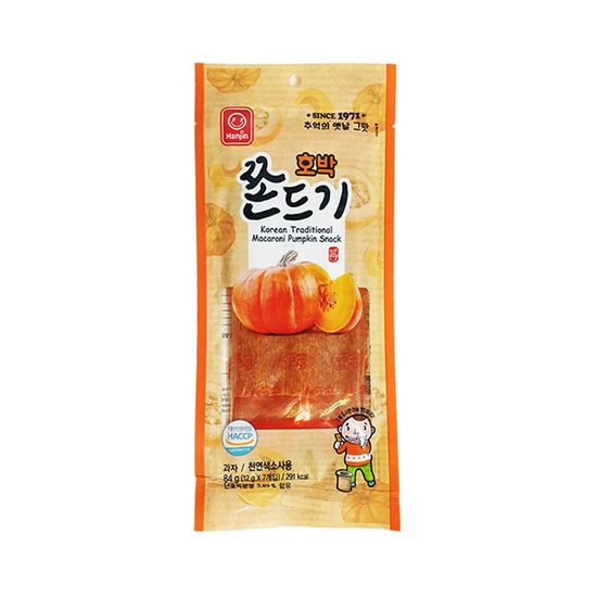 호박 쫀드기 84g