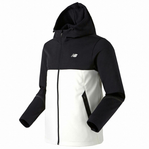 뉴발란스 시즌리스 헥사곤 플리스 후드 집업 자켓 NBMD946031_이미지