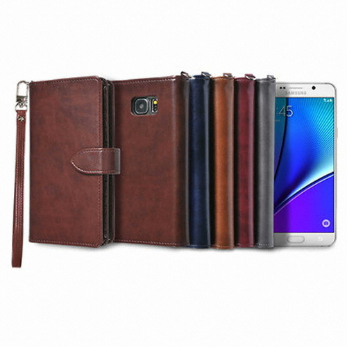 아트뮤 갤럭시노트5 양면지갑 다이어리 케이스
