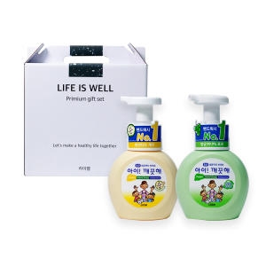 아이깨끗해 핸드솝 핸드워시 거품 2P 선물세트이미지입니다. 누르면 해당 게시물로 새창이동합니다.
