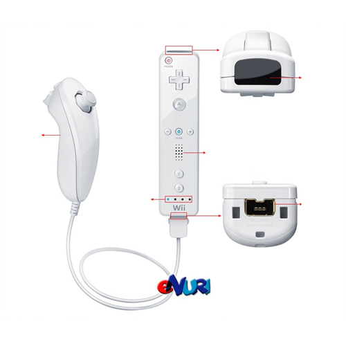 Nintendo  Wii 리모컨, 눈차크 컨트롤러 (Wii) 상품이미지