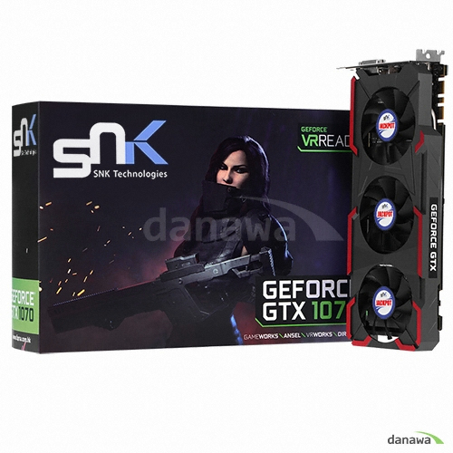 SNK테크 JACKPOT 지포스 GTX1070 GAMING OC D5 8GB_이미지