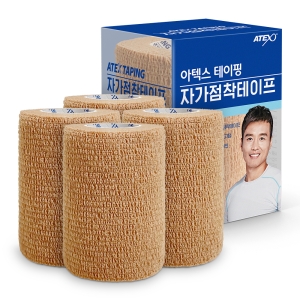 아텍스 테이핑 자가점착 테이프 7.5cm 4.5m 4개 1개