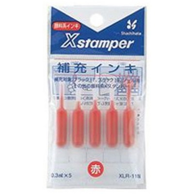 만년도장 리필잉크 XLR-11N 6색  Xstamper