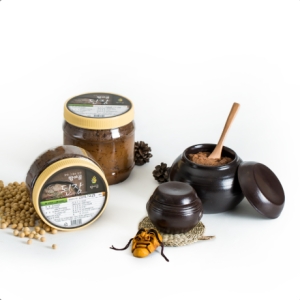 국내산 자연 발효 수제 콩 재래식 항아골 된장 1kg (1개)