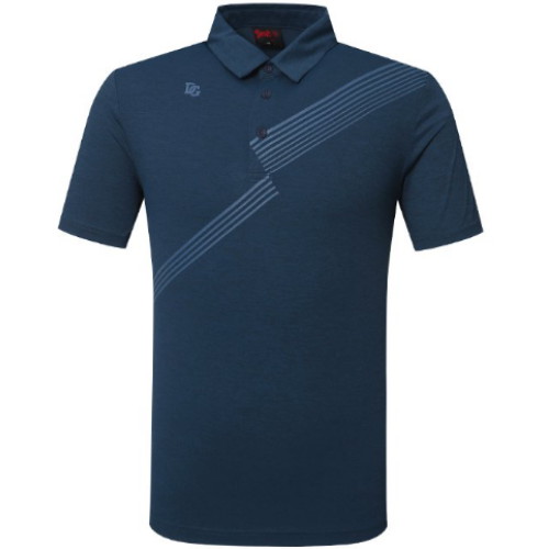  데니스골프 앞판 사선프린트 티셔츠 NAMMMTS022