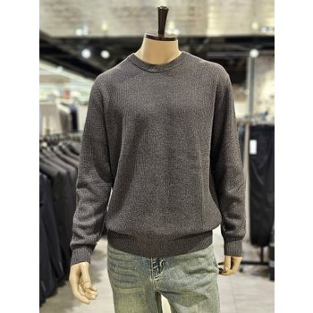 라운드넥 세미오버핏 긴팔 니트 SKTXA03NSG ECJ