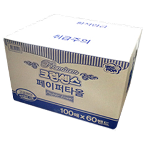 크린센스 페이퍼 핸드타월 2겹 (6,000매)_이미지