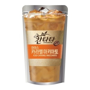 롯데칠성음료 칸타타 아이스 카라멜마키아토 230ml (10개)